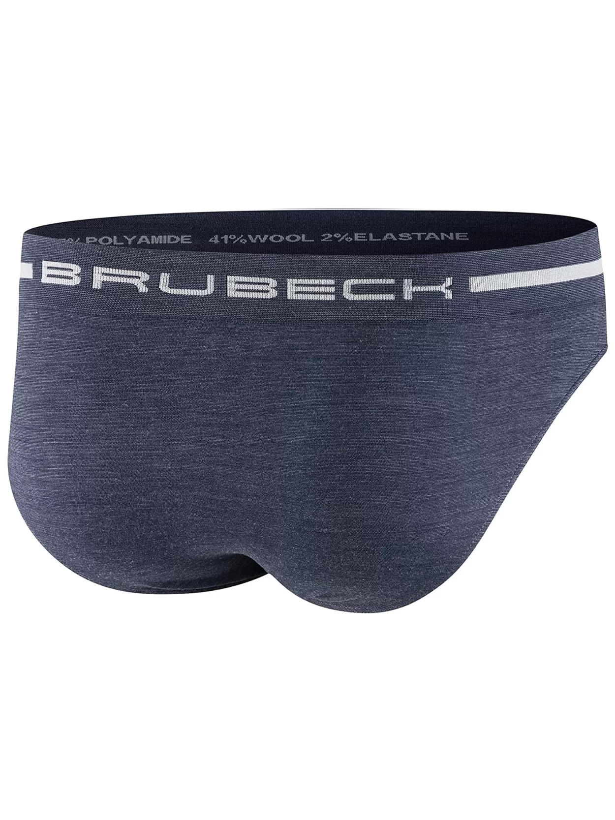 BRUBECK COMFORT WOOL Férfi merinó gyapjú alsónadrág – Sötétkék 19