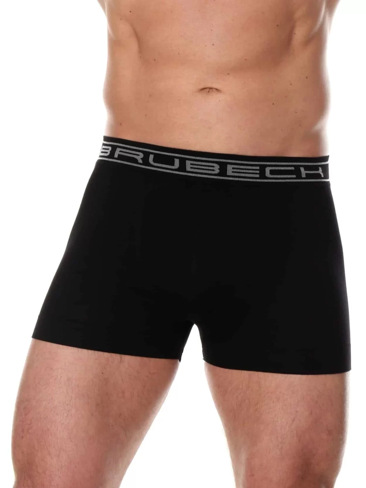 BRUBECK COMFORT COTTON Férfi boxer – Fekete 15