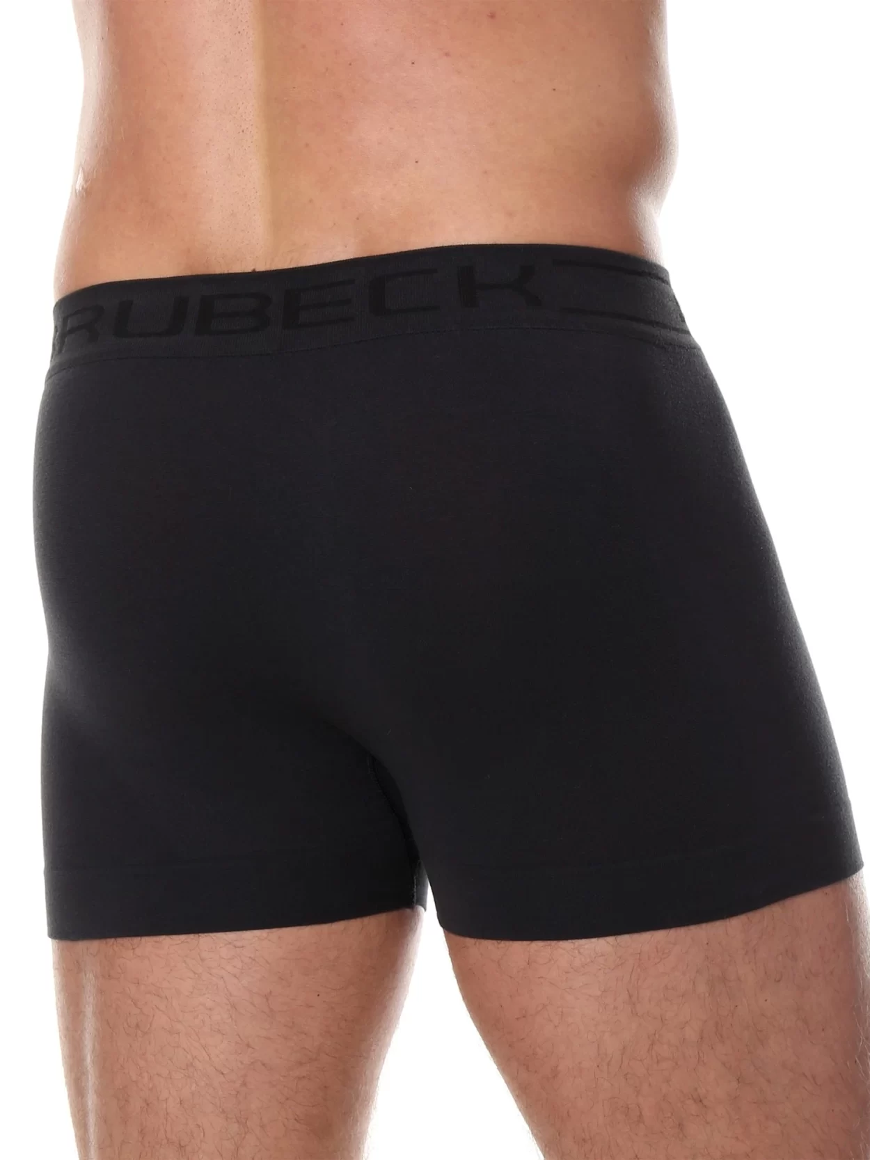 BRUBECK COMFORT COTTON Férfi boxer – Grafit 15