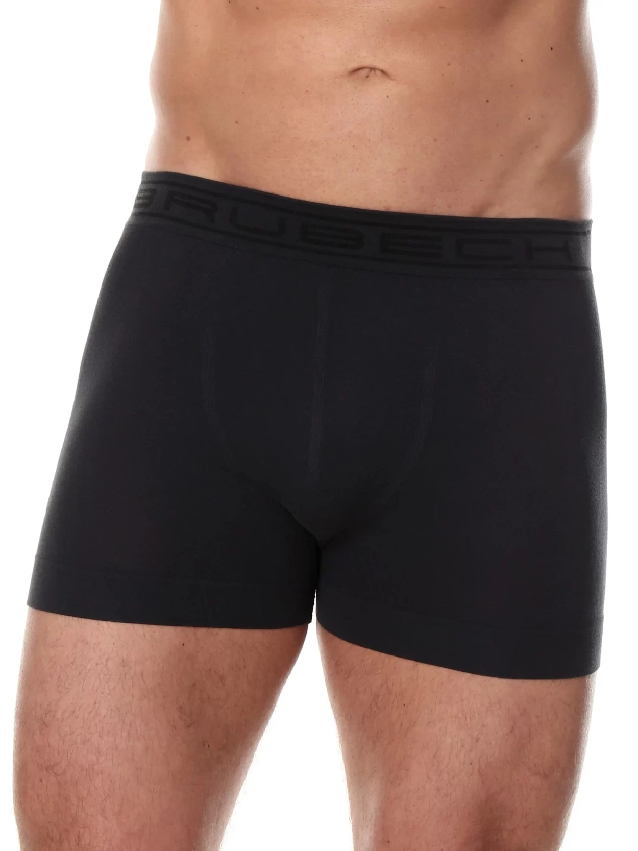 BRUBECK COMFORT COTTON Férfi boxer – Grafit 14