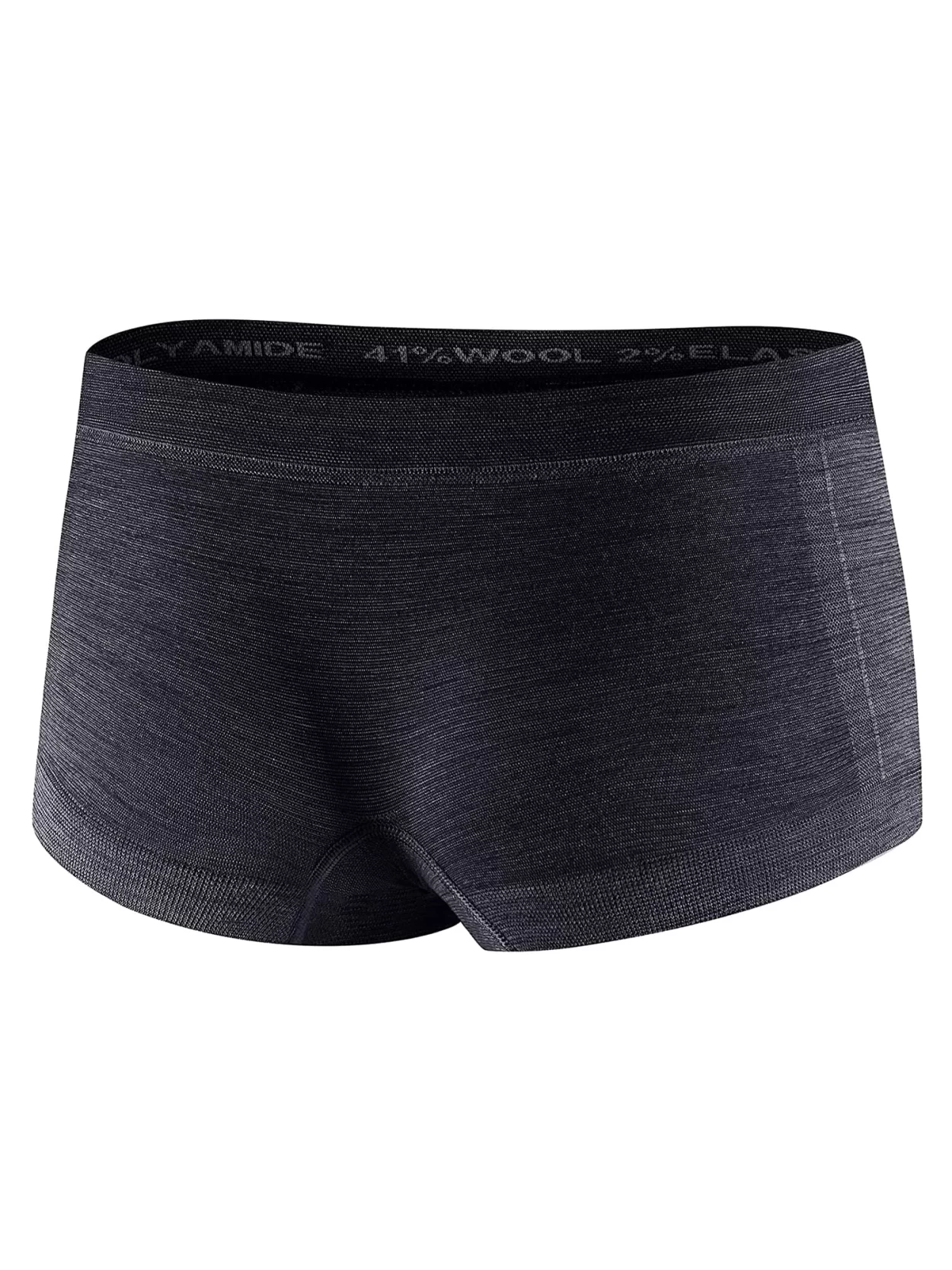 BRUBECK COMFORT WOOL Női merinó gyapjú boxer – Fekete 19