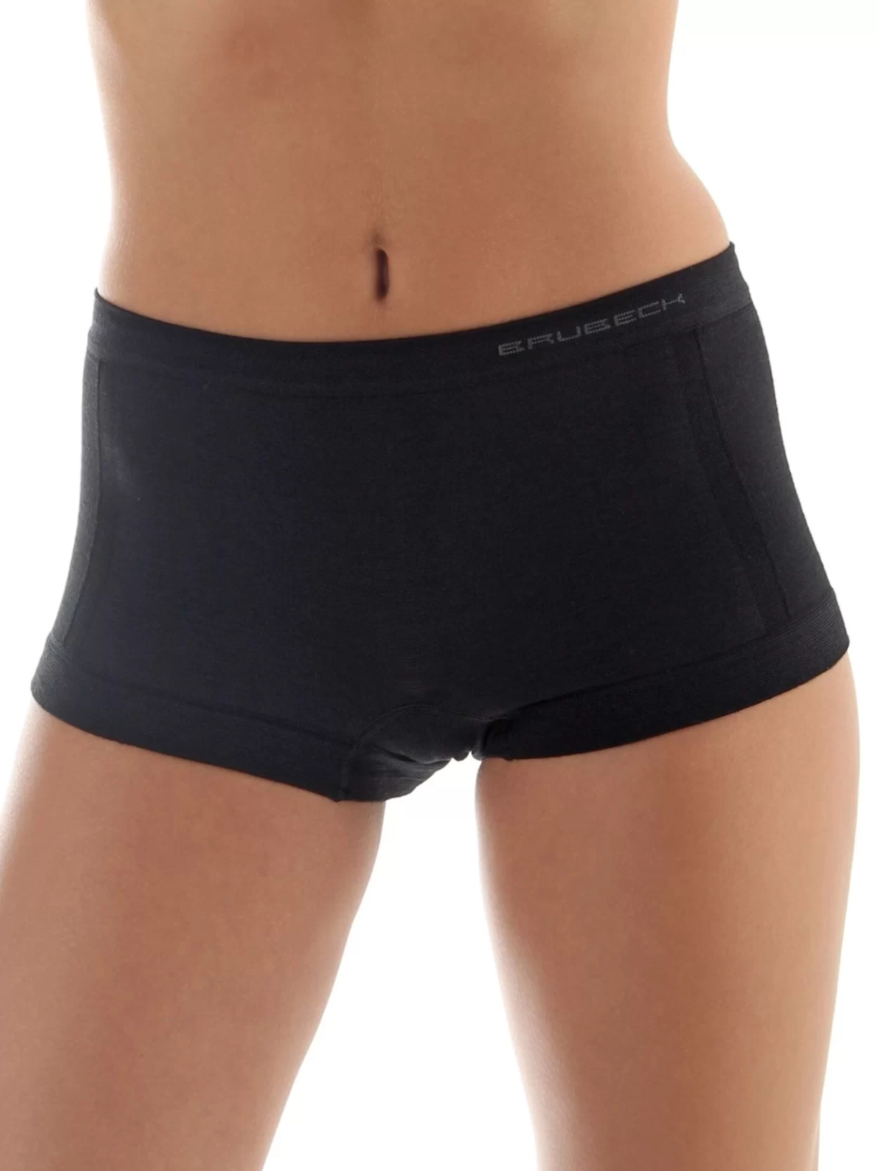 BRUBECK COMFORT WOOL Női merinó gyapjú boxer – Fekete 16