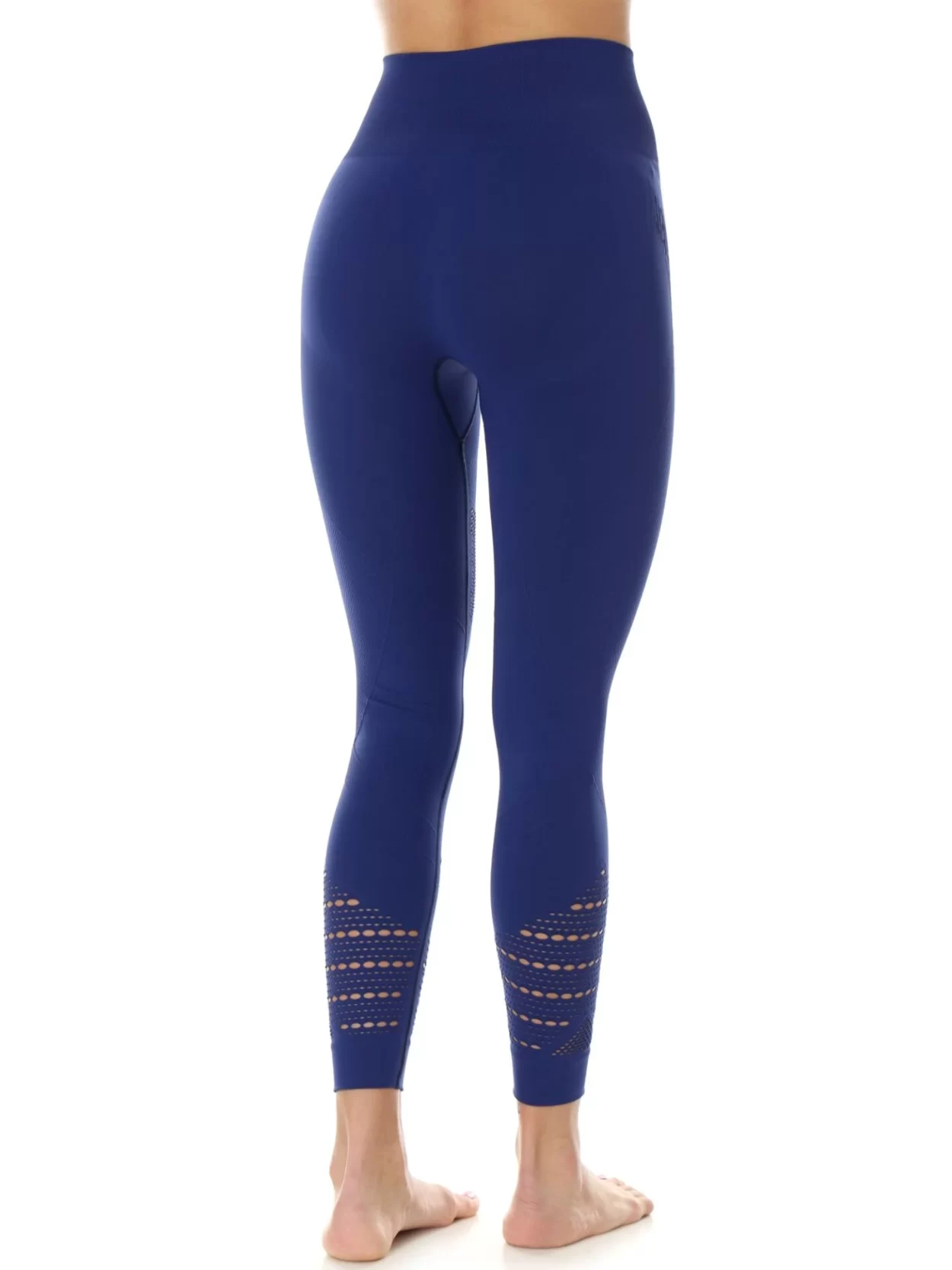 BRUBECK GYM Női hosszú alakformáló fitnesz nadrág – Kék 17
