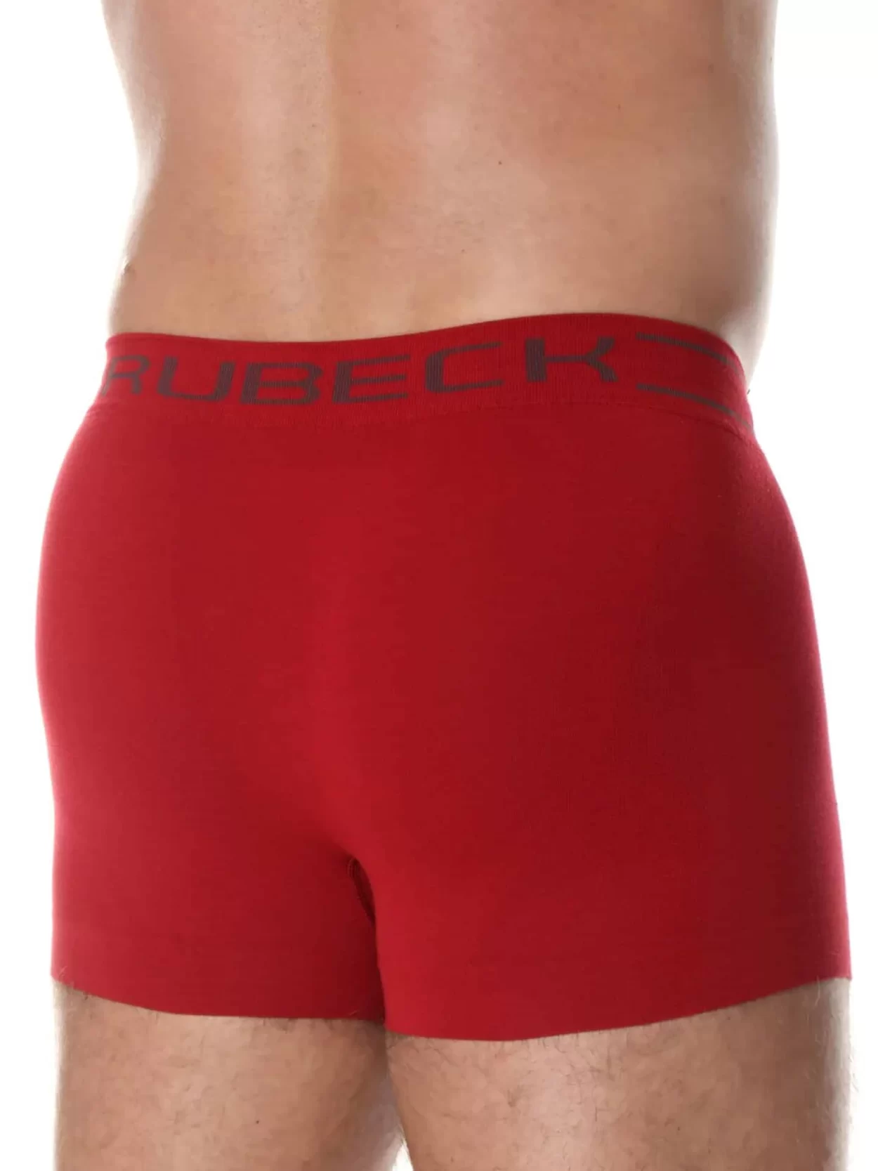 BRUBECK COMFORT COTTON Férfi boxer – Sötétpiros 17