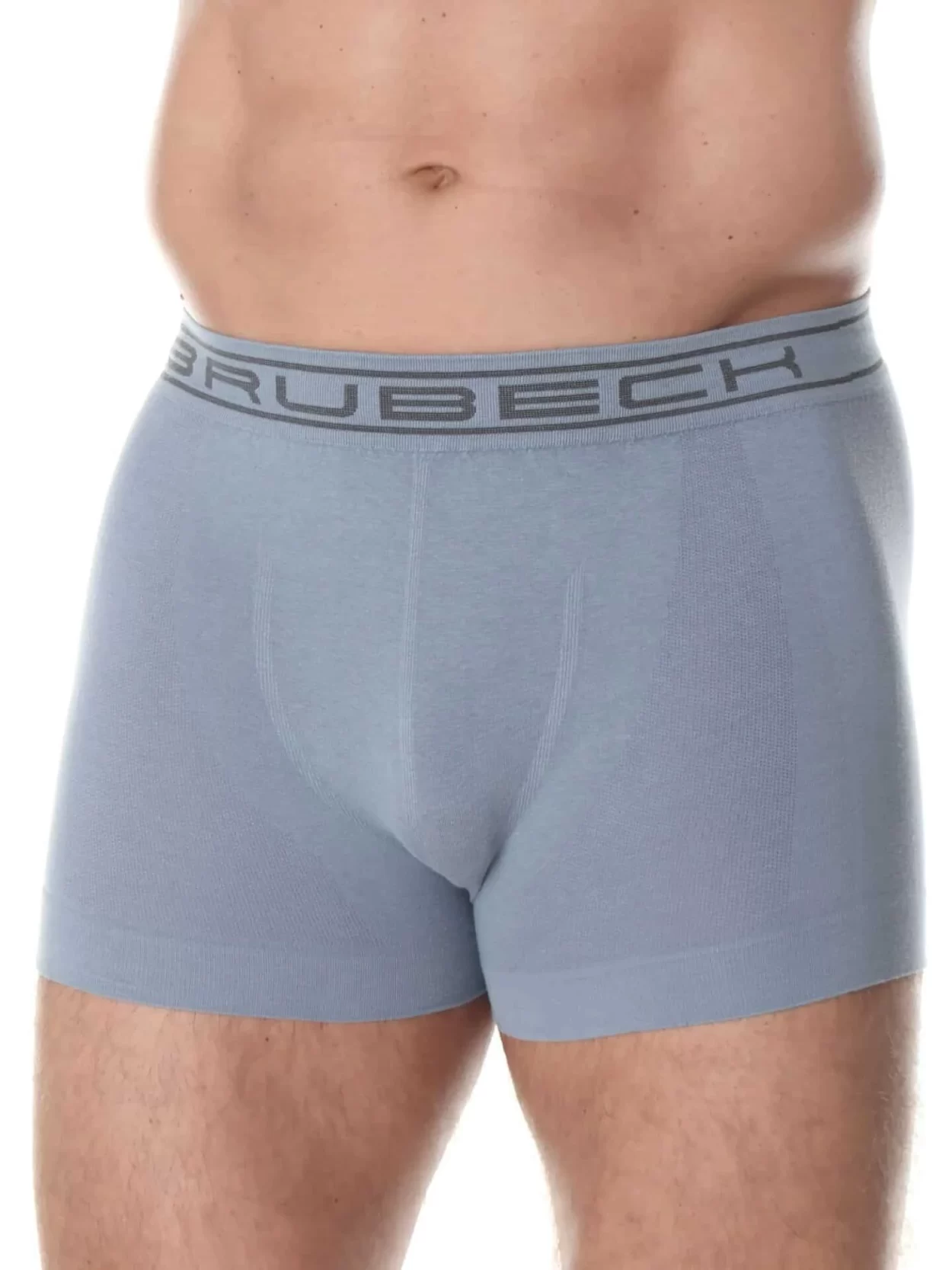 BRUBECK COMFORT COTTON Férfi boxer – Acél 16