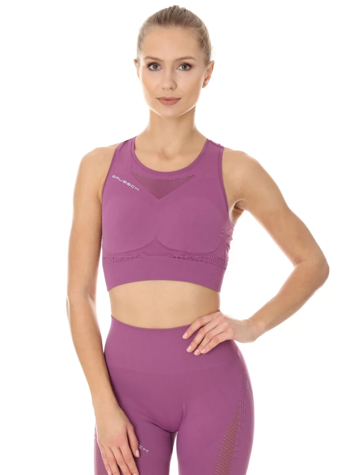 BRUBECK GYM Női croptop – Pink 16