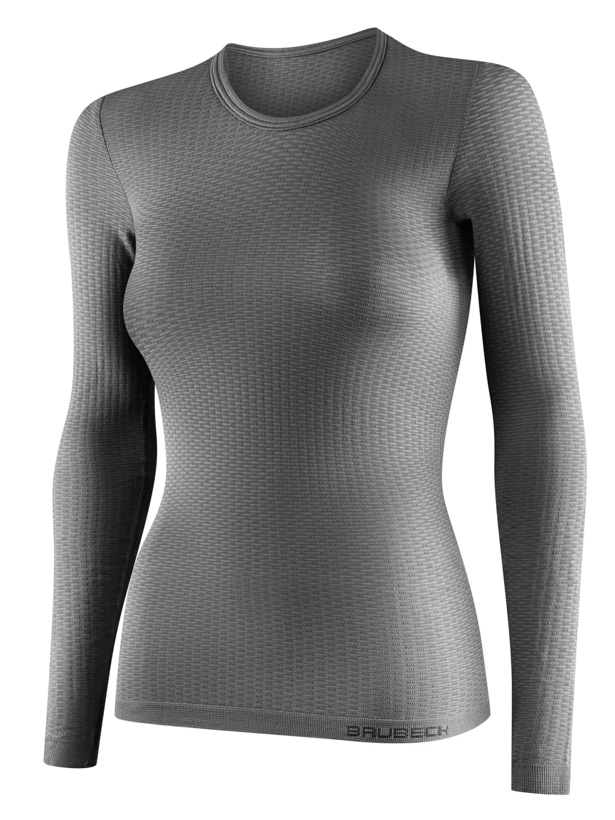 BRUBECK 3D TECH Base Layer Uniszex hosszú ujjú aláöltözet – Szürke 19