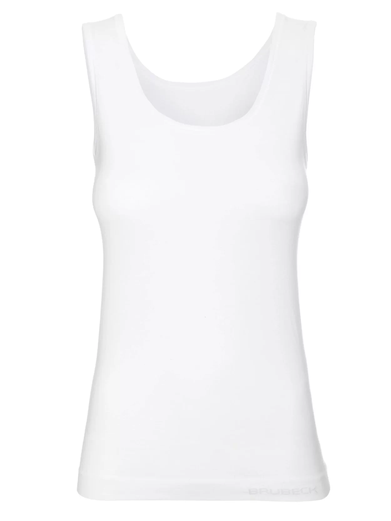 BRUBECK COMFORT COTTON Női ujjatlan trikó – Fehér 18
