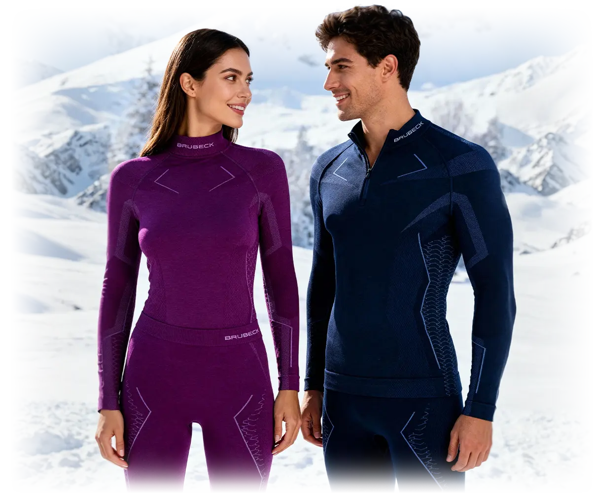 BRUBECK EXTREME MERINO Férfi merinó gyapjú cipzáras aláöltözet felső – Fekete 20