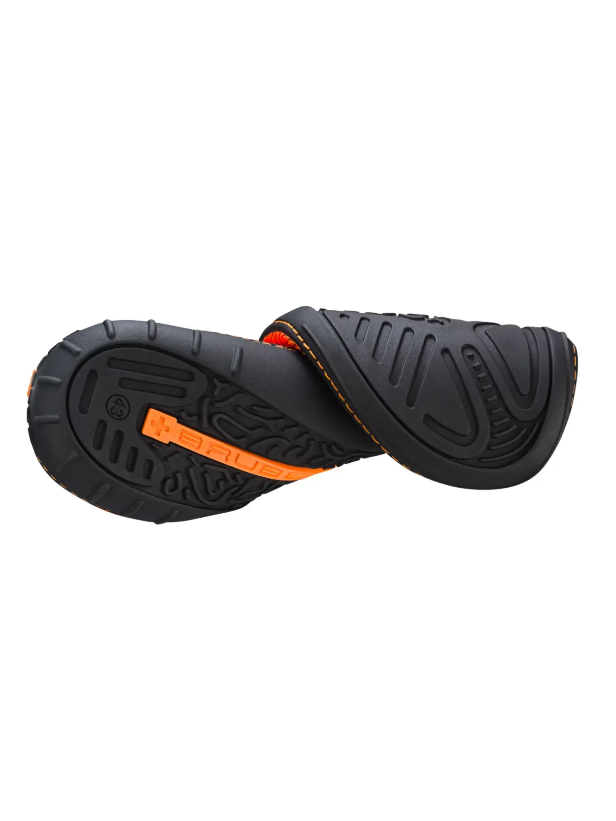 BAREFOOT 25' Férfi merinó gyapjú mezítlábas cipő - Narancs / Fekete - Image 11