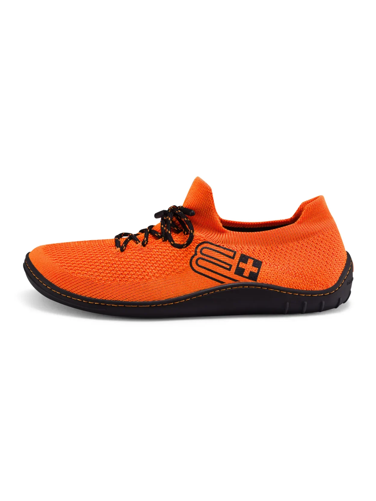 BAREFOOT 25' Férfi merinó gyapjú mezítlábas cipő - Narancs / Fekete - Image 2