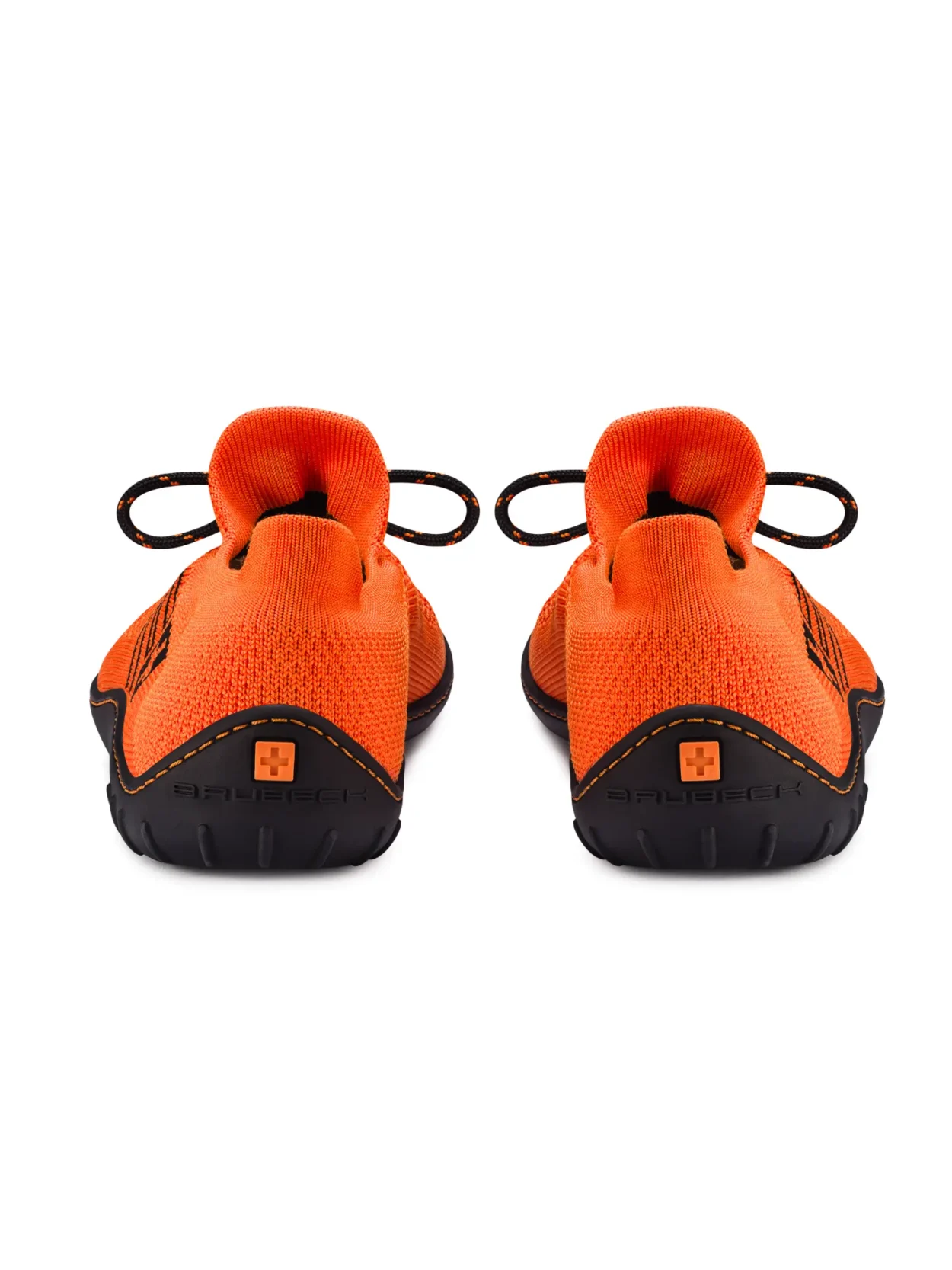 BAREFOOT 25' Férfi merinó gyapjú mezítlábas cipő - Narancs / Fekete - Image 4