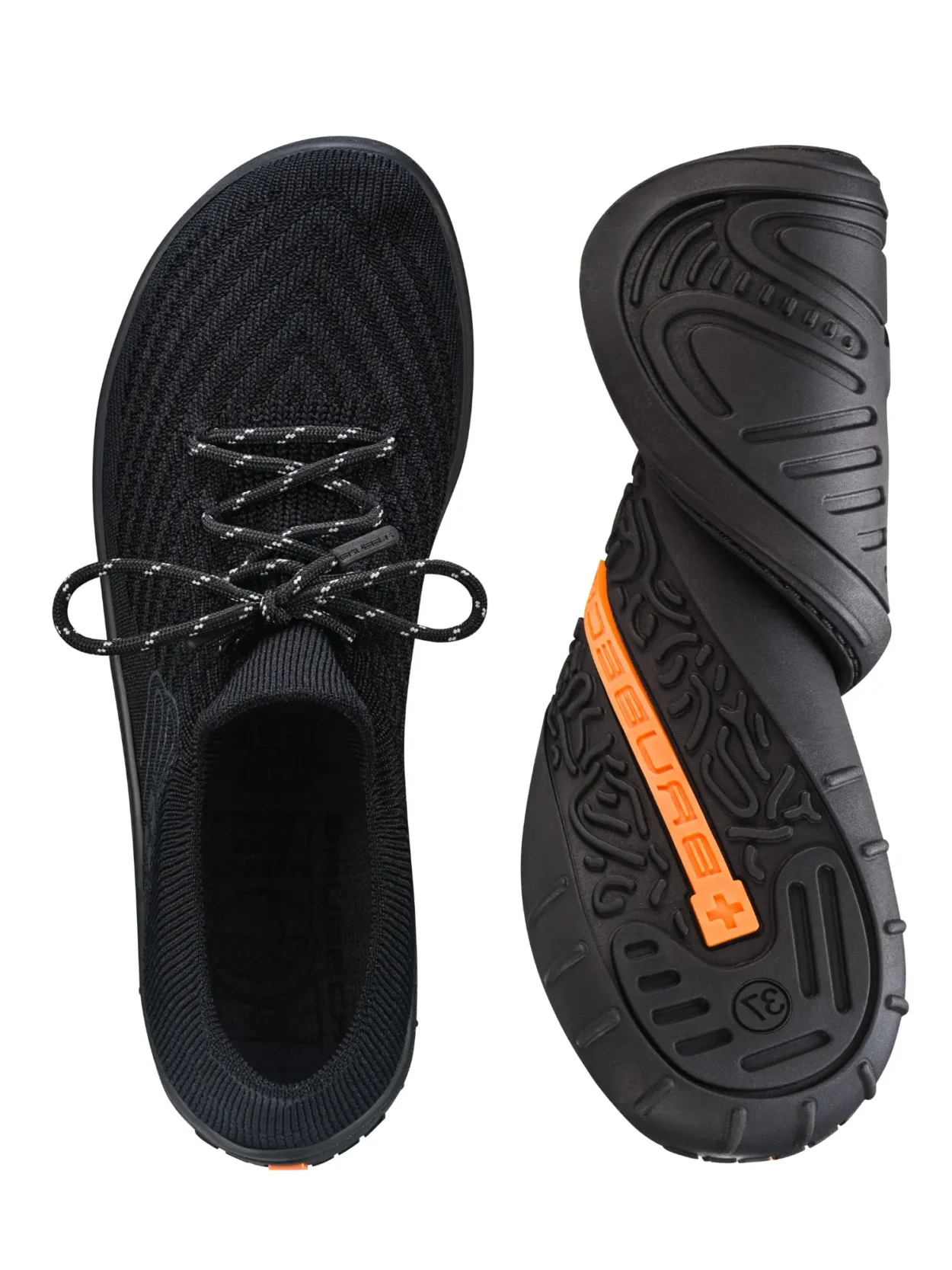 BAREFOOT 25' Női merinó gyapjú mezítlábas cipő - Fekete - Image 10