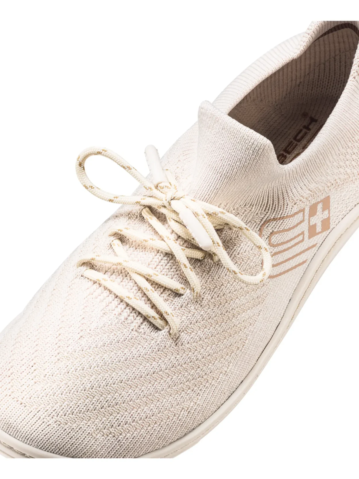 BAREFOOT 25' Női merinó gyapjú mezítlábas cipő - Krém - Image 3
