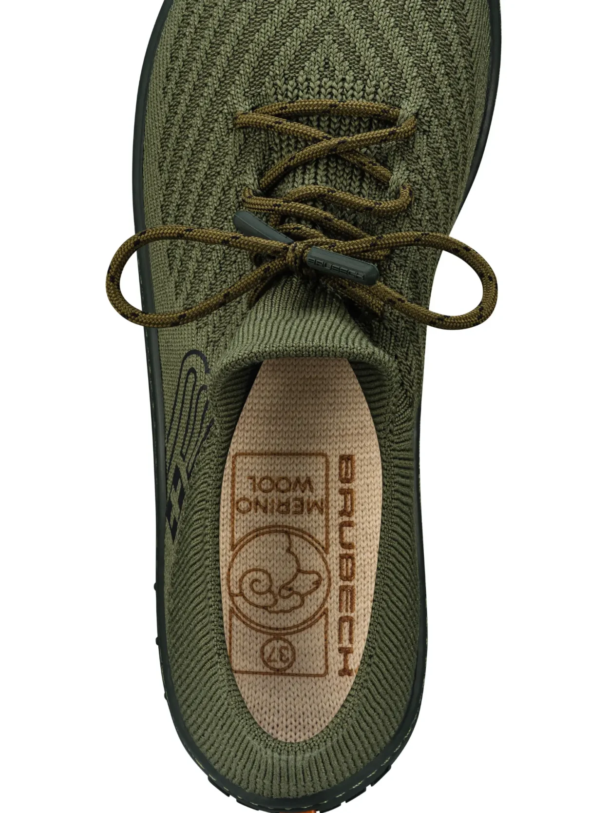 BAREFOOT 25' Női merinó gyapjú mezítlábas cipő - Khaki - Image 8