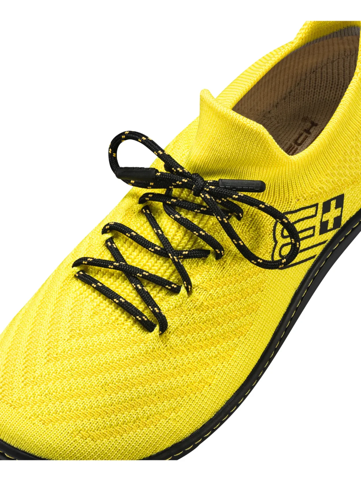BAREFOOT 25' Női merinó gyapjú mezítlábas cipő - Sárga / Fekete - Image 3