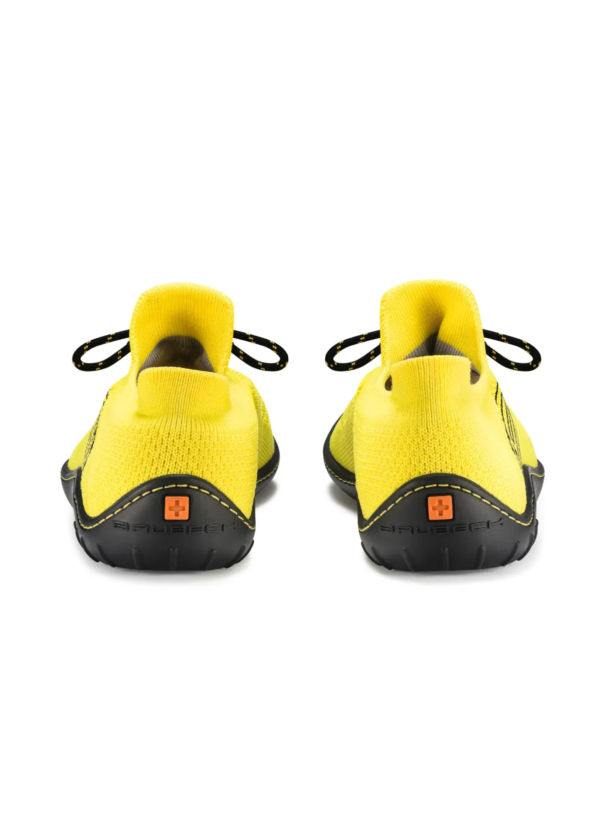 BAREFOOT 25' Női merinó gyapjú mezítlábas cipő - Sárga / Fekete - Image 4