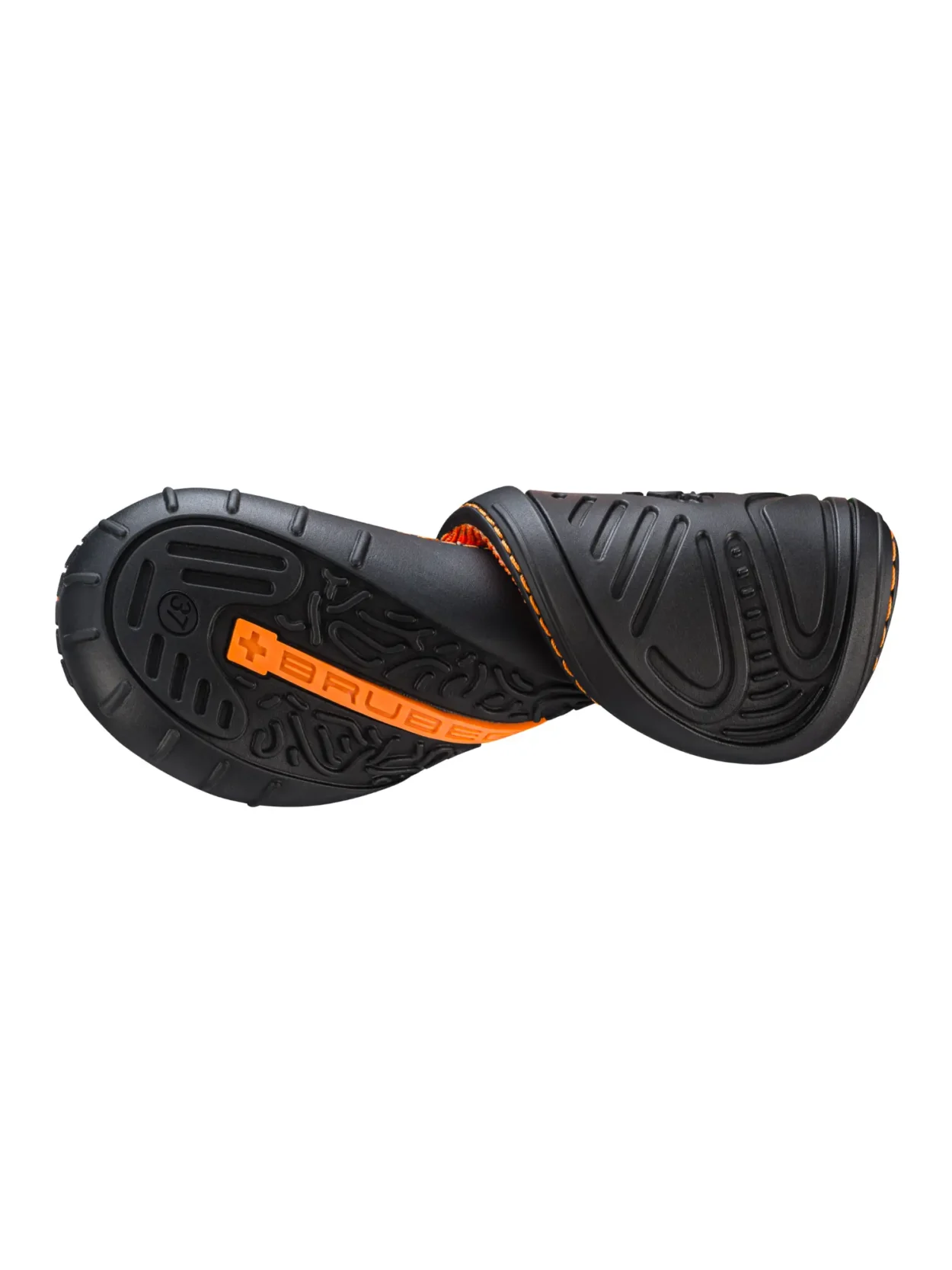 BAREFOOT 25' Női merinó gyapjú mezítlábas cipő - Narancs / Fekete - Image 11
