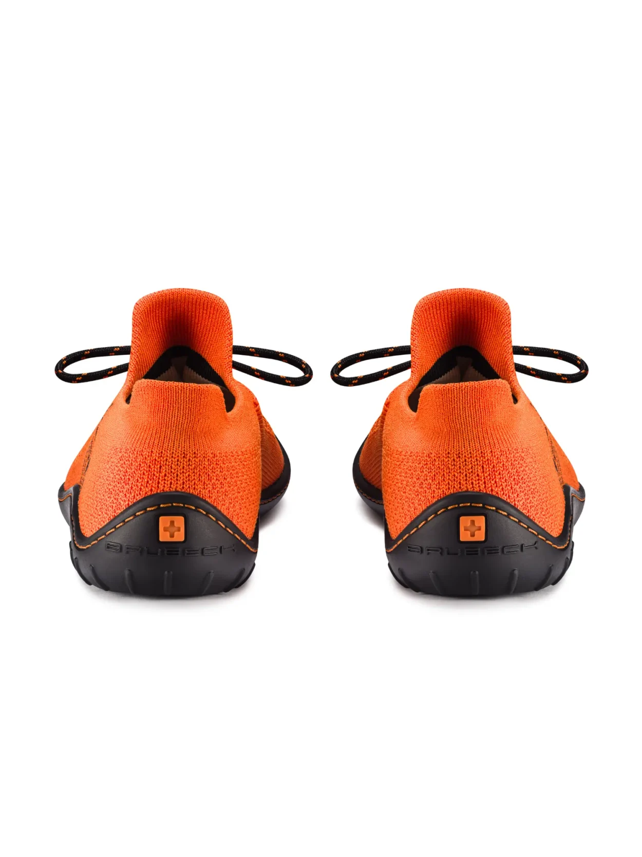 BAREFOOT 25' Női merinó gyapjú mezítlábas cipő - Narancs / Fekete - Image 4