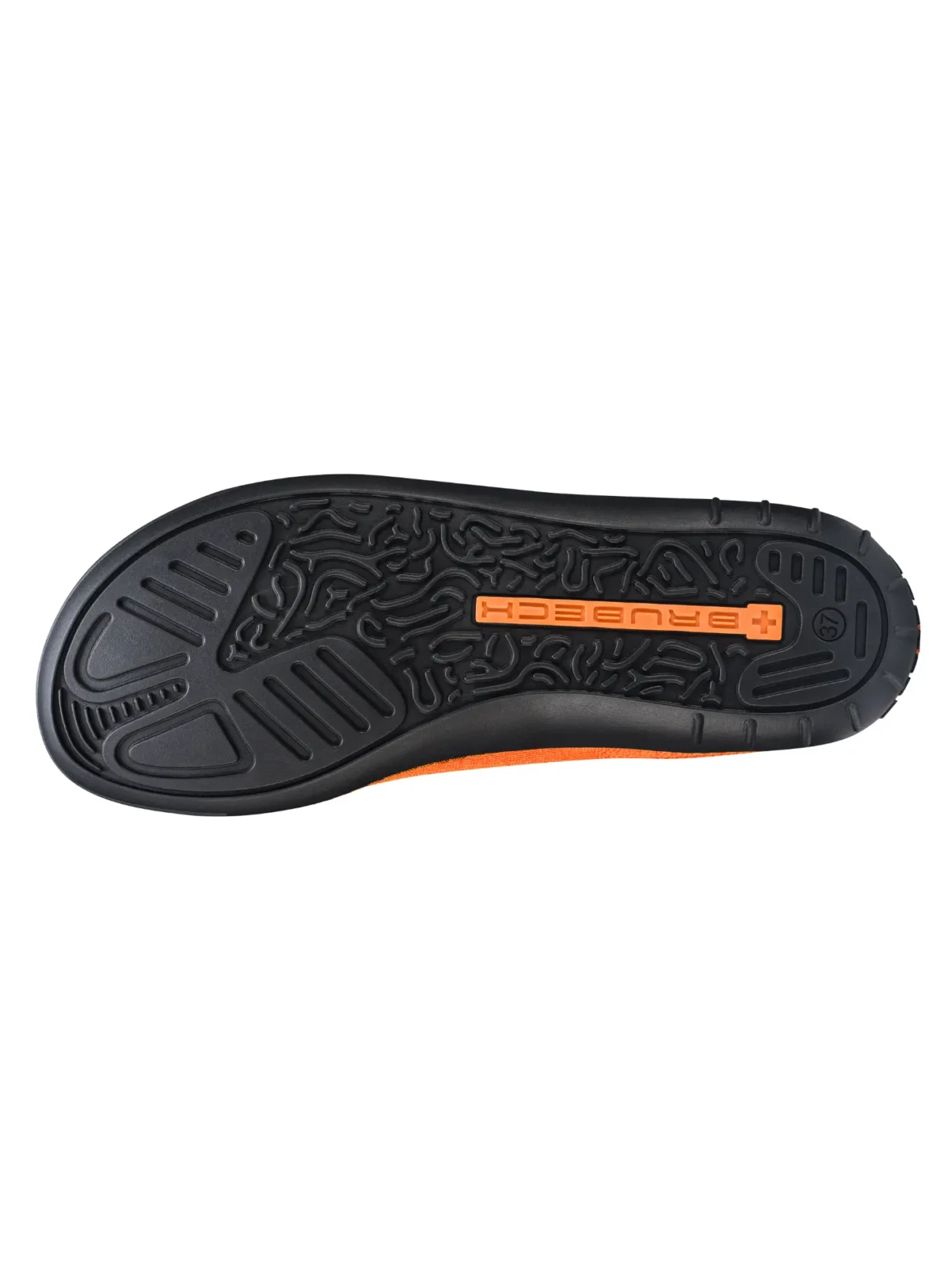 BAREFOOT 25' Női merinó gyapjú mezítlábas cipő - Narancs / Fekete - Image 7