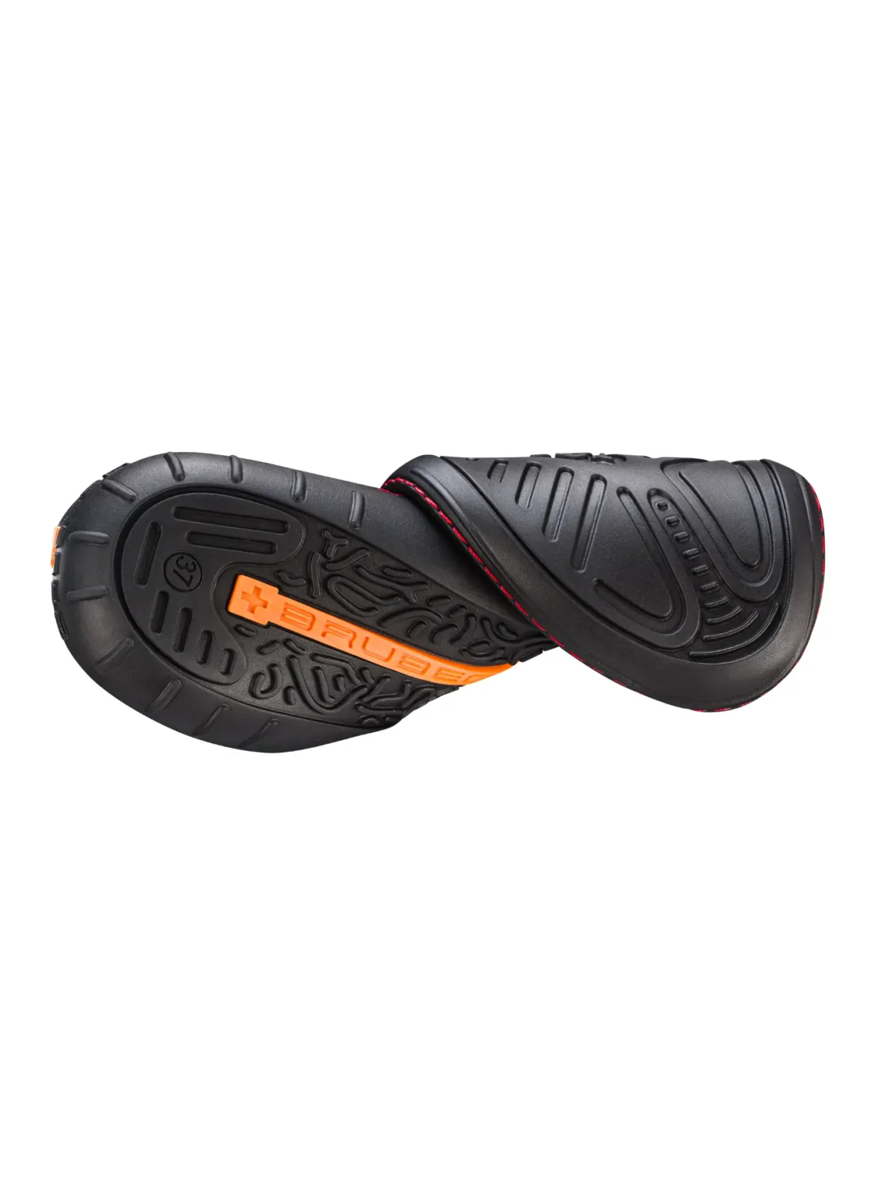 BAREFOOT 25' Női merinó gyapjú mezítlábas cipő - Piros / Fekete - Image 11