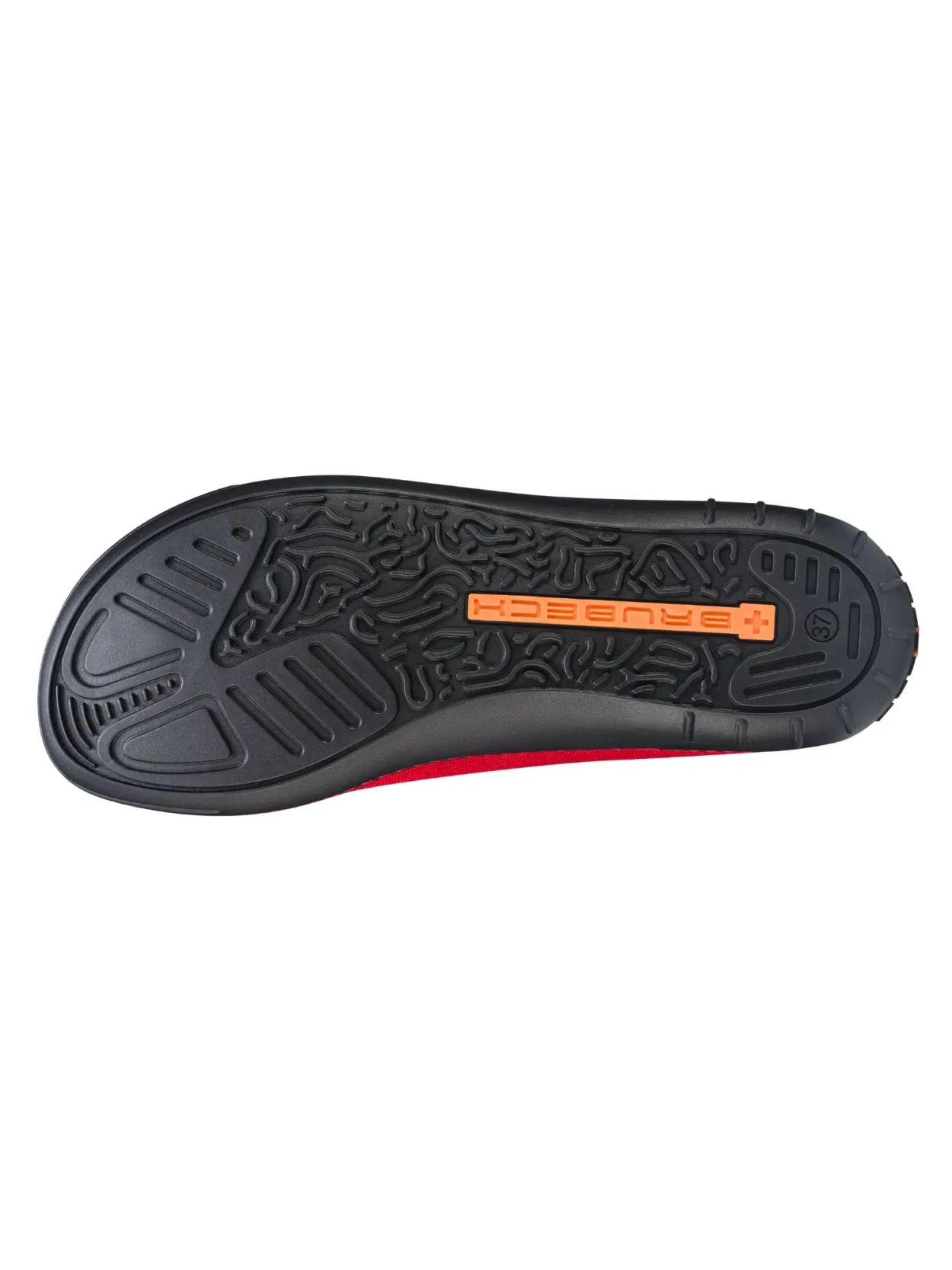 BAREFOOT 25' Női merinó gyapjú mezítlábas cipő - Piros / Fekete - Image 7