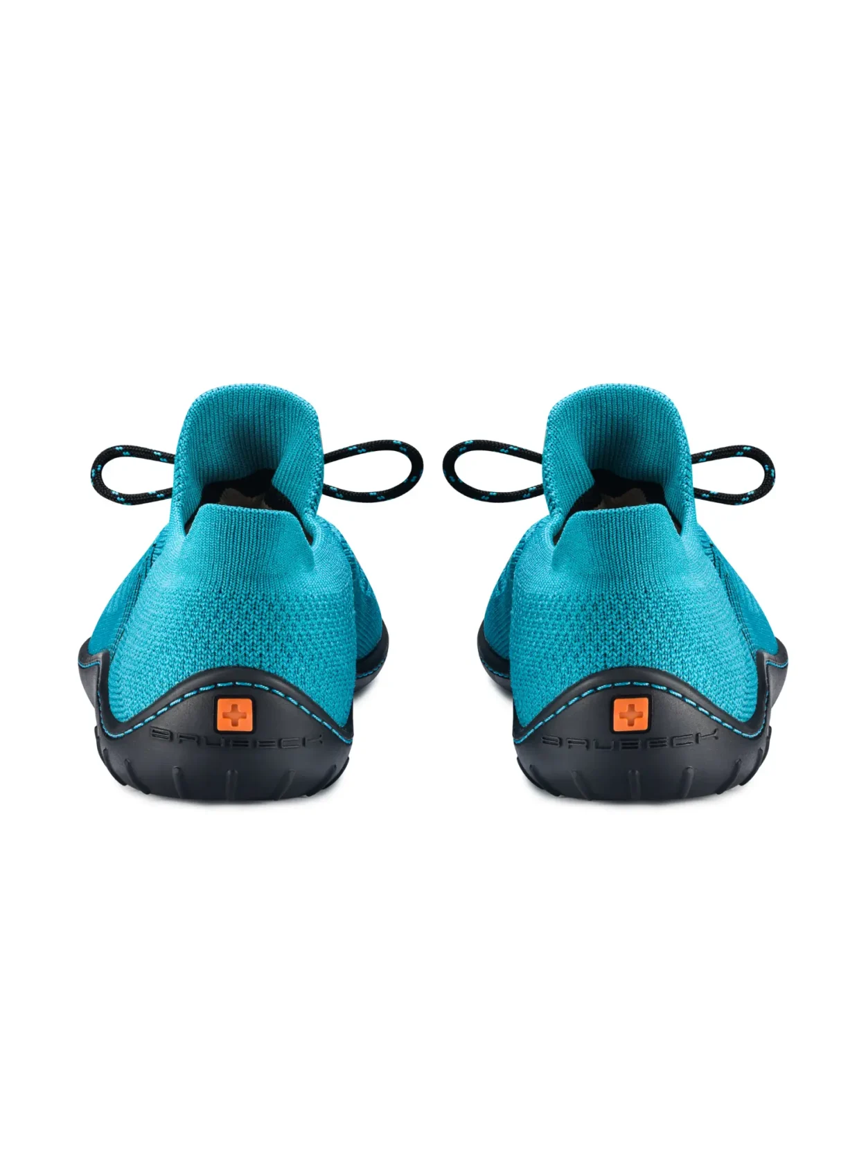 BAREFOOT 25' Női merinó gyapjú mezítlábas cipő - Türkiz / Fekete - Image 4