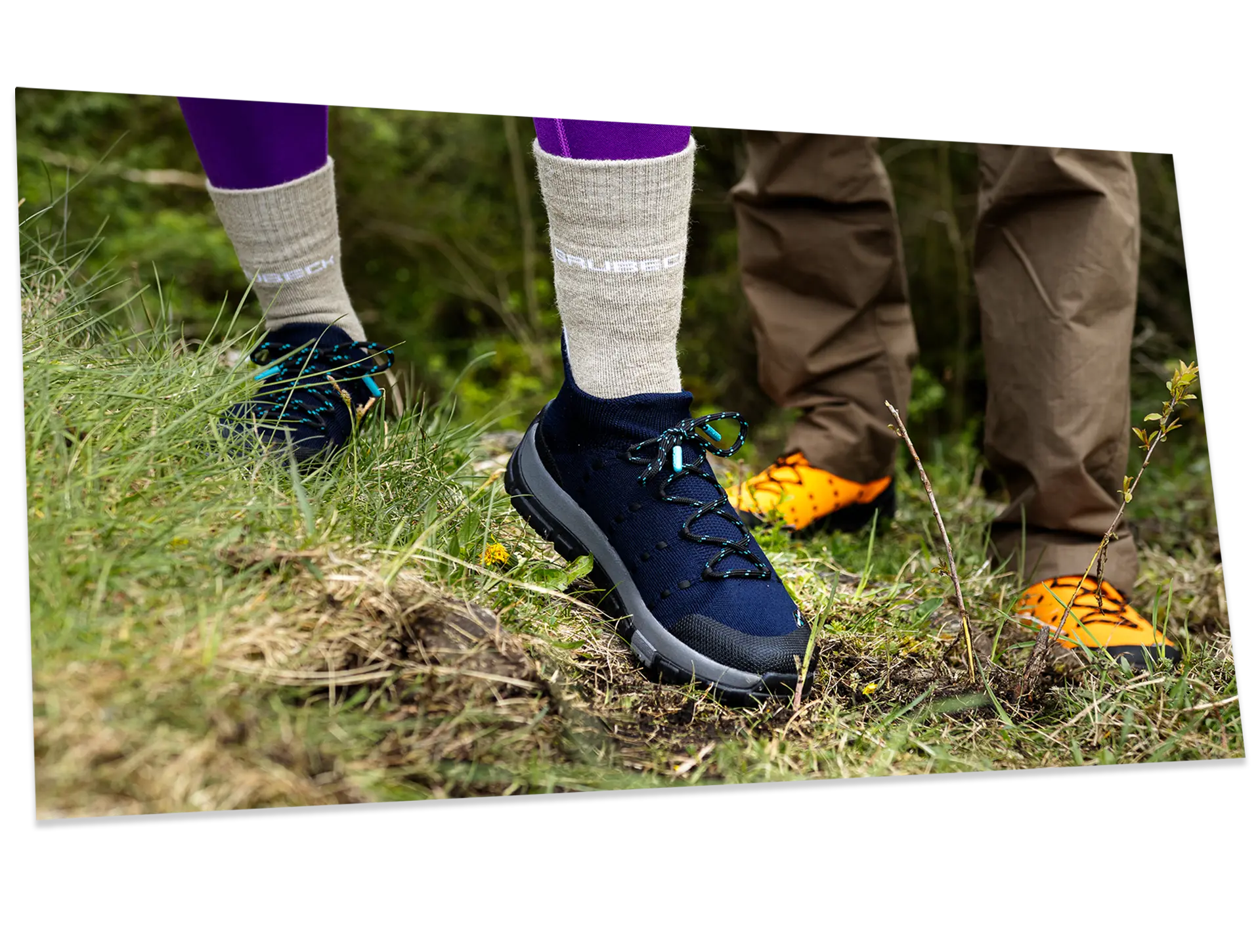 BRUBECK TREK MERINO Női vízálló merinó gyapjú túracipő – Fekete / Szürke 52