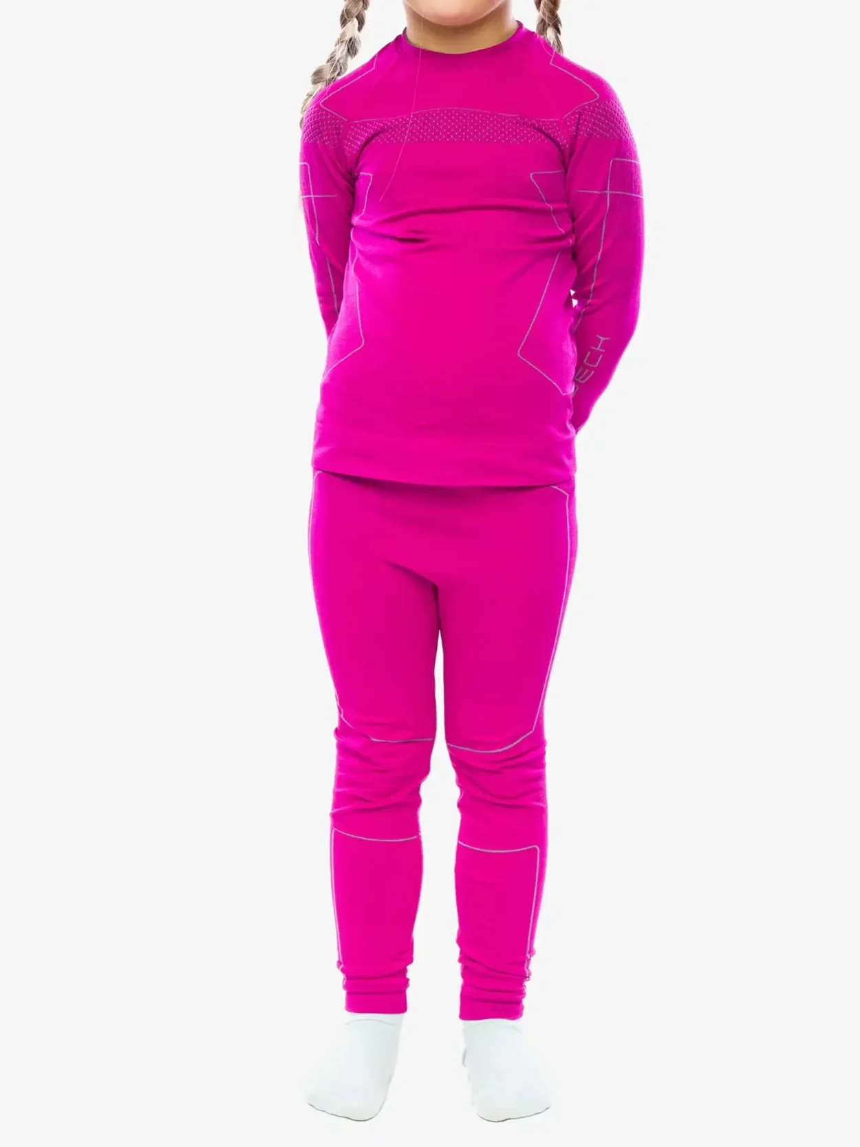 THERMO KIDS Kisgyermek aláöltöző alsó - Fukszia / Szürke - Image 11
