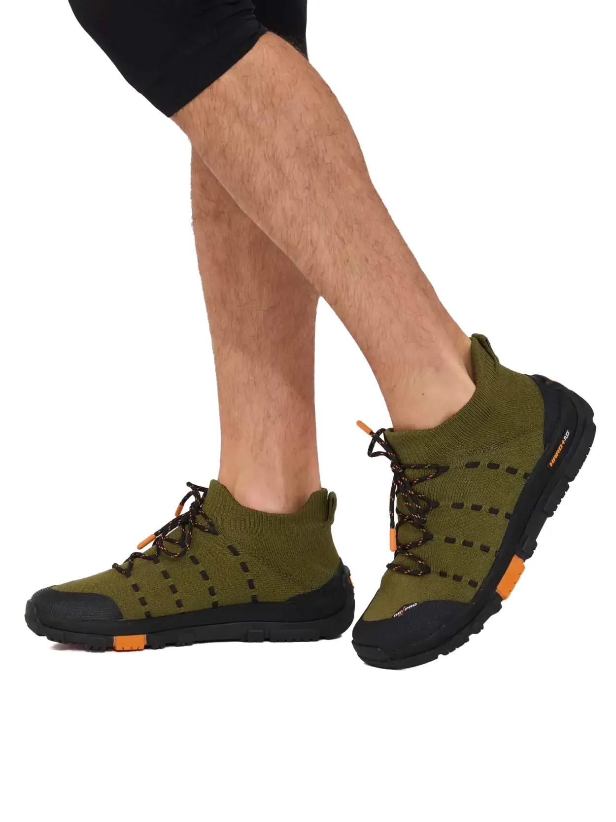 TREK MERINO Férfi vízálló merinó gyapjú túracipő - Khaki - Image 4