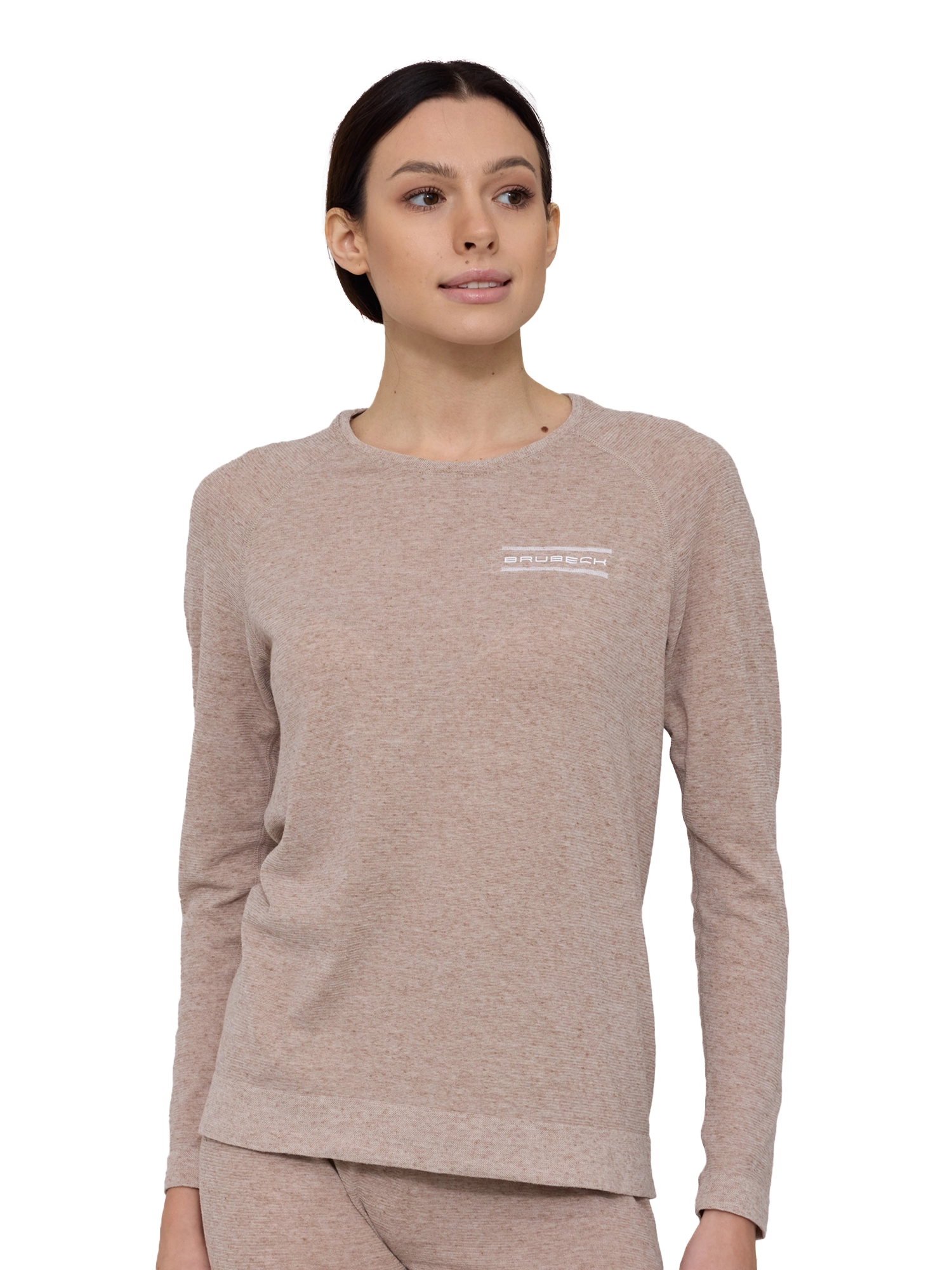 COMFORT NIGHT Női hosszú ujjú pizsama felső - Bézs