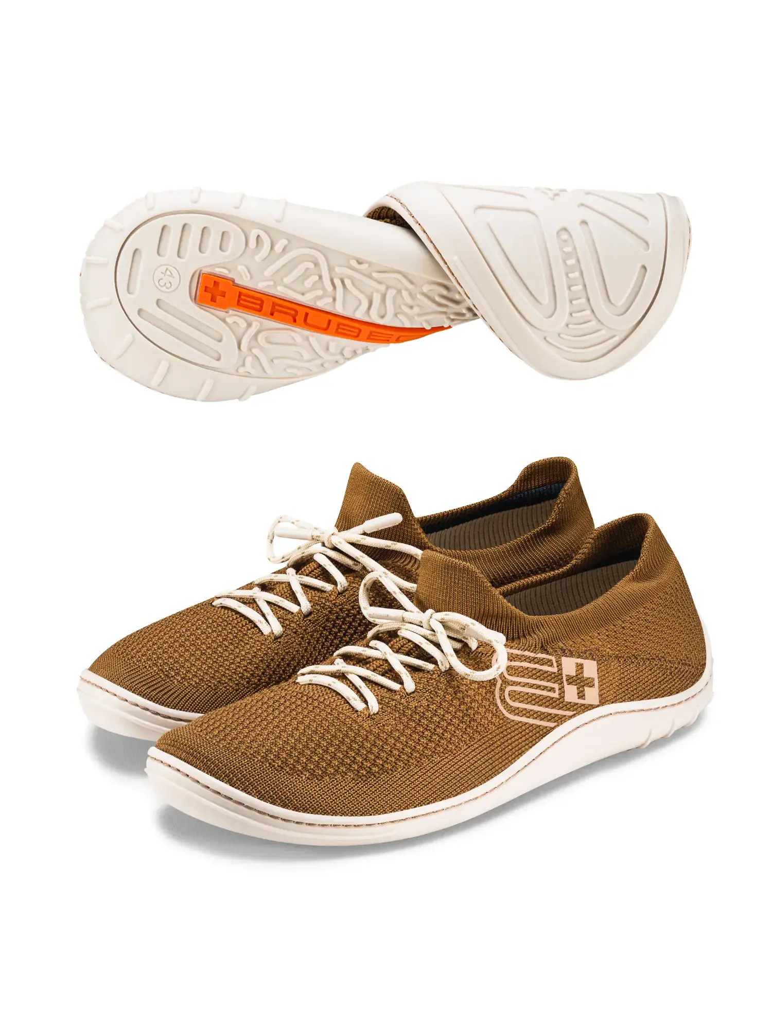 barna krém ultrakonnyu minimalista cipo mindennapi hasznalatra