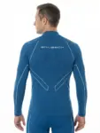 BRUBECK COOLER 2.0 férfi seamless motoros aláöltözet felső hátulnézet, légáteresztő és nedvességelvezető technikai aláöltözet nyári motorozáshoz